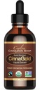 Ceylan Cinnamon Shop CinnaGoldTM Supplément de cannelle biologique Ceylan (100 % certifié), extrait liquide à haute puissance, 4 onces – Super antioxydant