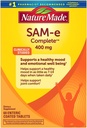 Nature faite SAM-e Complete 400 mg - 60 comprimés enrobés entériques