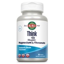 KAL Think Magnesium L-Threonate 2000 mg | Lernen, Gehirn Gesundheit & Gedächtnis Funktion Unterstützung w/Magtein | Vegan, keine Gluten & Non-GMO | 60 Tabletten