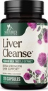 Nettoyer le foie et la formule de réparation - 20-en-1 supplément de soutien du foie avancé avec le chardon de lait silymarin, racine de dandelion, extrait d'artichaut, curcuma, choline et betterave - 120 capsules de légumes