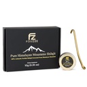 FOUZEE Pure Himalayan Berge Shilajit - 77% + Fulvic Säure Authentic Hard Consistency, natürliche Quelle von Fulvic Säure, über 85 Trace Minerals, enthält Edelstahl Spoon (10 Gramm)