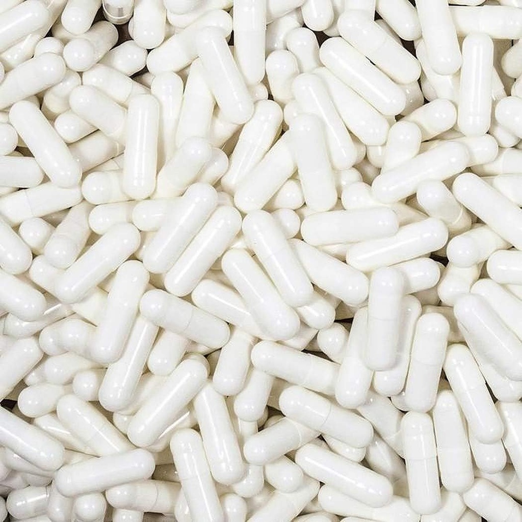XPRS Nutra Größe 2 Leere Kapseln - Weiße farbige leere Gelatine Kapseln - Pillen für DIY Ergänzung Kapsel Füllung - Füllbare Farbe Gel Kapseln (10000 Zähler)