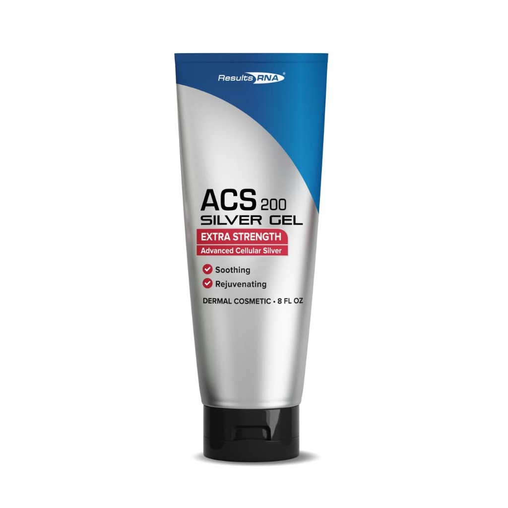 Résultats RNA - ACS 200 Gel d'argent-glutathion – Gel d'argent colloïdal cellulaire avancé pour soins des plaies et guérison cutanée supérieure. cliniquement prouvé. Recommandé par Doctors Worldwide (8 oz)