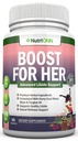 Boost for Her Libido Booster For Women – Active et Améliore Libido - Mood & Desire Boost - Non-OGM - Aphrodisiaque à base de plantes naturelles - avec des mauvaises herbes, de la maca, du tongkat Ali et du Tribulus - 90 capsules
