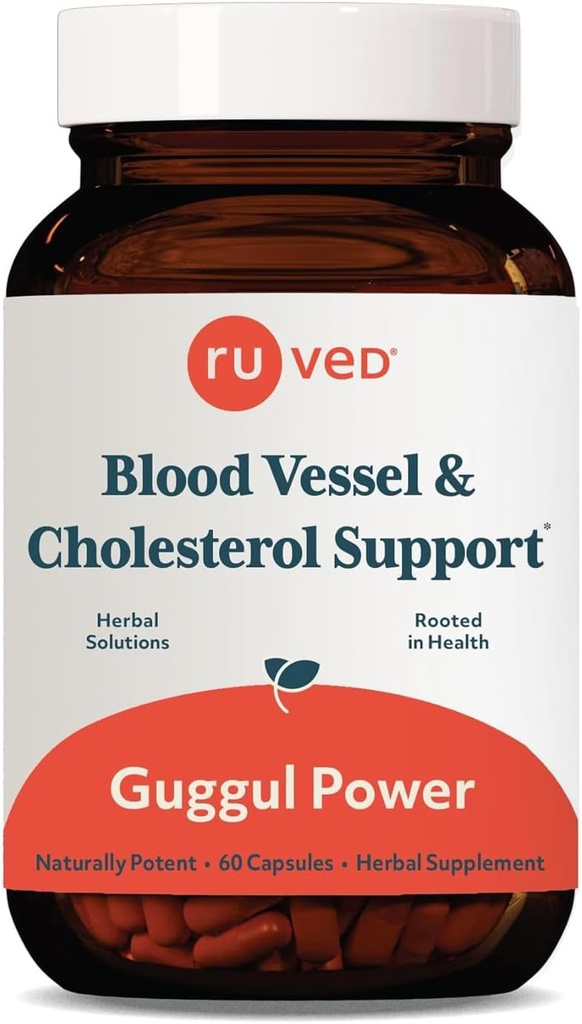 Ayush Kräuter Guggul Power - Metabolische Vitamine für Frauen und Männer, Tägliche Pille, reine und natürliche Stoffwechsel-Ergänzung mit Guggul - 90 Vegetarische Kapseln (1 Zähler)