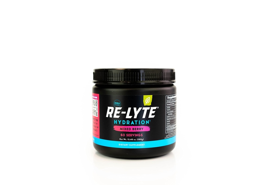 Mélange de poudre d'électrolyte d'hydratation de ré-Lyte REDMOND (Berry mélangé)