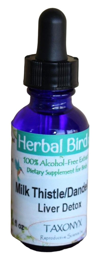 Taxonyx Milk Thistle/Dandelion für Vögel - Kräuter Bird RX (1 fl oz)