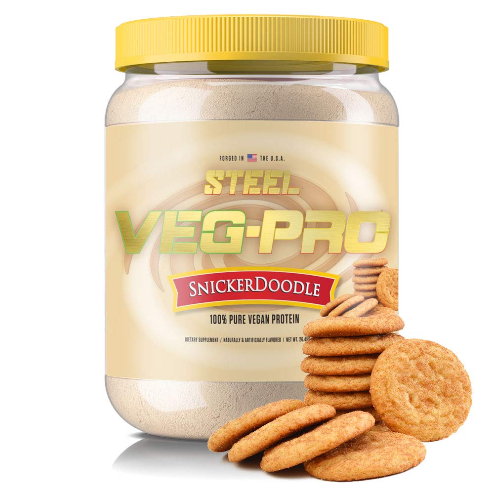 Suppléments en acier Poudre de protéines végane, Snickerdoodle, 25 portions (1,65lb)