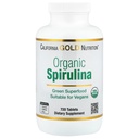 California Gold Nutrition Certified Organic Spiruline, USP Verified, USDA Organic, Non-OGM, 500 mg, 720 comprimés végétariens