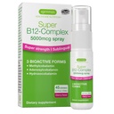 Igennus Triple Vitamin B12 Complex 5000mcg, Flüssiges Sublingual Spray, 45 Servierungen, Methyliertes Methylcobalamin, Adenosylcobalamin & Hydroxocobalamin, Hohe Festigkeit & Sauber, Natürliche Kirschen Geschmack, Vegan