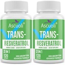 Pureté trans-résvératrol sublinguale 99%, Supplément de formule avancée 3-en-1 pour Boost NAD+, Immune & Energy Support, Anti-Age, Santé de la peau et Antioxydant, 240 Lozenge (240 jours d'approvisionnement)