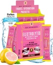 KEY NUTRIENTS Elektrolyt-Pulver-Packets - Frische Pink Lemonade 18 Pack Hydration Packets - Travel Hydration Powder - Kein Zucker, keine Kalorien, Glutenfrei - Made in USA