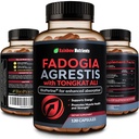 115.000mg Fadogia Agrestis mit Tongkat Ali + BioPerine® [Max Absorption] - Unterstützt Stamina, Stärke, Fokus, Muskel-Gesundheit & Erholung, Drive & Performance - Non-GMO & Made in USA - 120 V Kapseln