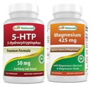 Best Naturals 5-HTP 50 mg & Magnesium Glycinat 425 mg