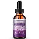 1 Packung Glucosamin Chondroitin MSM Flüssigkeitstropfen, Extra Strength Joint Support Supplement für Erwachsene Männer und Frauen, Quercetin Boswelia, Bromelain, Antioxidans Immununterstützung (2 Fl oz)