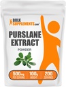 BulkSupplements.com Purslane Extrakt Pulver - Portulaca Oleracea Extrakt, Purslane Ergänzungen - aus Purslane Kräuter, Glutenfrei, 500mg pro Portion, 100g (3,5 oz) (Pack von 1)
