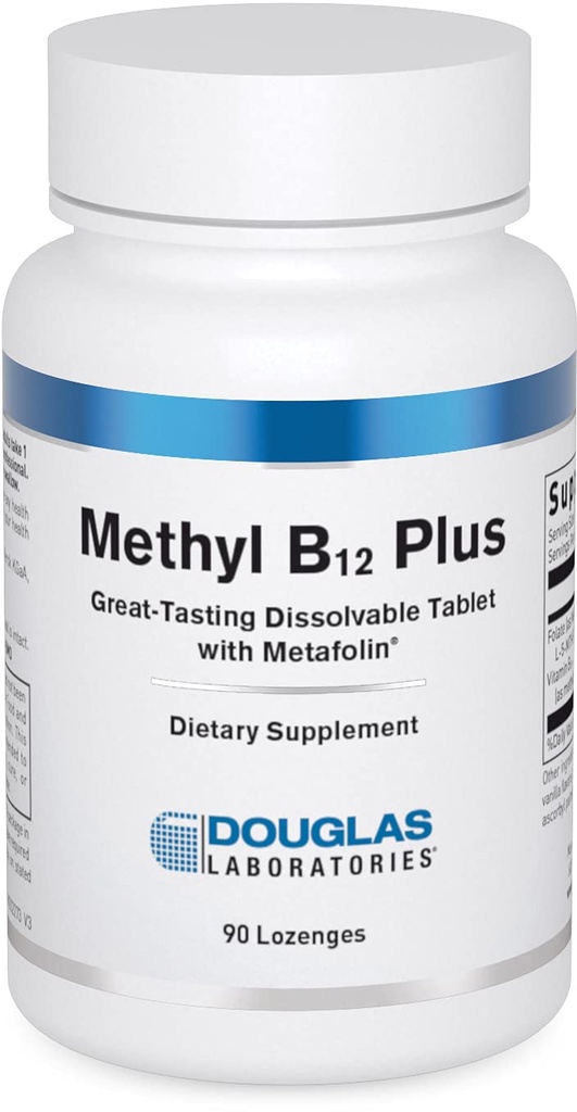 Douglas Laboratories Methyl B12 Plus: appui au métabolisme, à l'énergie, à la production de cellules sanguines, au système nerveux et aux hormones