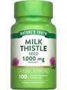 La vérité de la nature Extrait de graine de chardon de lait Supplément à base de plantes 100 capsules