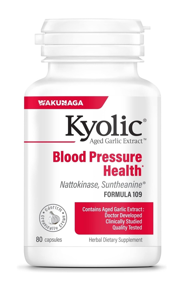 Kyolic Aged Knoblauch Extrakt Formel 109, Blutdruck Gesundheit