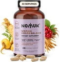Frau Hormo Balance Adaptogens Ergänzungen mit Maca Panax Ginseng Shatavari Schisandra Formel entwickelt für Frauen Wellness & Hormon Harmony Unterstützung 60 Vegan Kapseln