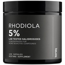 Toniiq Triple-Strength 600mg Rhodiola Rosea - 120 Capsules - 5% Extrait concentré Salidroside - hautement purifié et biodisponible