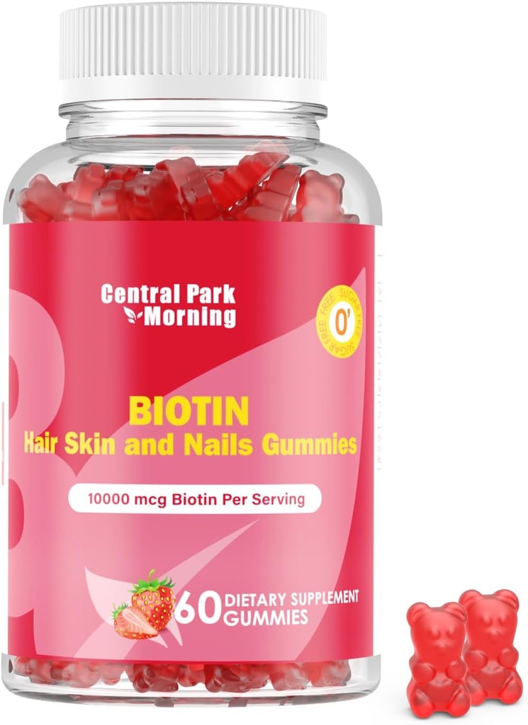 Biotin Gummi für Haar, Haut und Nägel
