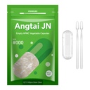 Kapseln Größe 000 Vegan leere Pflanze basiert klar (100 Zähler) Glutenfrei, Non-GMO, Halal zertifizierte Pillen Füllung Kit mit 2 Spoons für Vegetarische DIY Ihre eigenen Ergänzungen