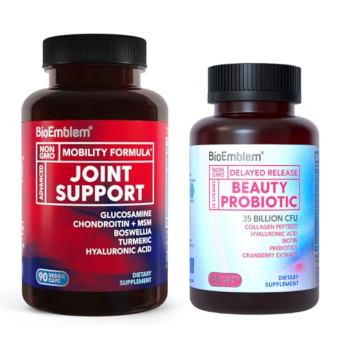 BioEmblem Beauty Probiotics für Frauen und gemeinsame Unterstützung