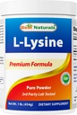 Best Naturals Lysin Pulver, 1 Pfund - 100% Pure (1 LB (Pack von 1))
