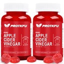ProTKFU Apfelessiggummies, 120 Count Max Strength 1000mg ACV Gummies mit Vitamin B12 & B6, für Stoffwechsel, Verdauung, Detox, Gut & Immune Health, Vegan & Non-GMO, Gelatine-Free