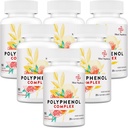 67.500 MG Polyphenol Ergänzung - Leistungsstarke Antioxidantien & Polyphenol für Alter Verteidigung, Polyphenol Superfood, Quercetin, Resveratrol, Grüner Tee, Pflanzen-Based & Energy, Immununterstützung, 540 Kapseln
