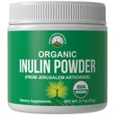 Poudre d'inuline biologique Fibre prébiotique naturelle pour la santé de Gut. Supplément FOS à base de plantes végétales biologiques de l'USDA de Jérusalem Artichaut. HSA + Vitamines admissibles ASF seulement approuvées