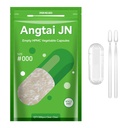 Capsules Taille 000 Vegan Vide Plant Base Clear (500 Compte) Sans gluten, sans OGM, bouchons de pilules certifiés Halal avec 2 cuillères pour le bricolage végétarien Vos propres suppléments