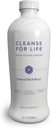 Isagenix Cleanse for Life - Detox Cleanse Drink avec vitamine B12, niacine et vitamine B6 pour le bien-être global - Bouteille de 32-Ounce (Natural Rich Berry Flavor), emballage mai Vary