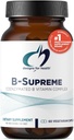 Conceptions pour le complexe de vitamine B méthylée de santé - Suppléments de vitamine B avec des vitamines B12, B1, B3, Niacine, B6, Folate et Biotine - Multivitamine méthylée pour la santé métabolique + cardiaque (60 capsules)