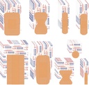 VAIPI 880 Pack Bandagen Vielfalt Pack Wasserdichte Fingerspitzen Bandagen Verschiedene Größen Erste Hilfe liefert sortierte Adhesive Stoff Bandage Bulk Atmungsaktive Schmetterling Bandage für Wound Care (9 Styles)
