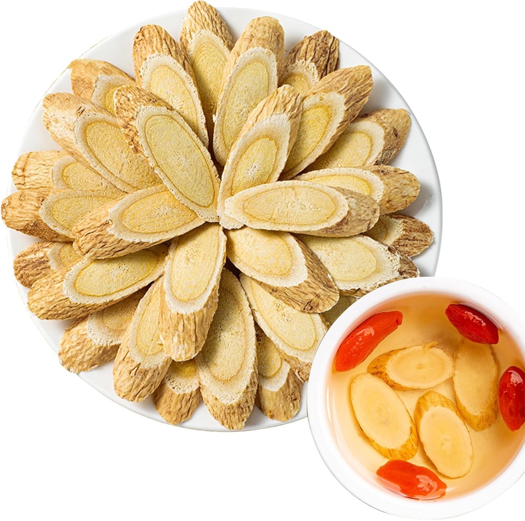 DOZO Astragalus Slice Radix Astragalus Root Huang qi Tea 黄芪 片 片 festgestellt 300g/10.5oz Premium Astragalus Root Tea Slices 黃芪