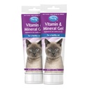 PetAg Vitamin & Mineral Gel Supplement für Katzen - 3,5 Unze, Paket von 2 - Bietet Basic Daily Vitamins & Minerals für Katzen 4 Monate und älter - Einfach zu digest