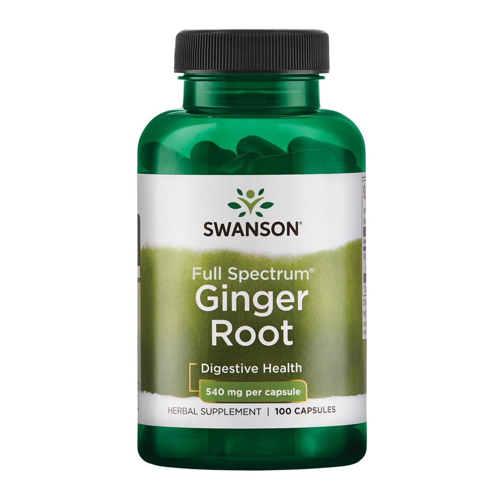 Swanson Premium Brand Ginger Root 540 Milligramm 100 Kapseln