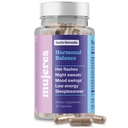 Santo Remedio Hormonal Balance, Nahrungsergänzung, Relief für Menopause Symptome, Hilft, Heiße Blitze, Nacht-Schwitze, und Stimmungsschwankungen, Klinisch bewährte Zutaten, Hormonfrei, 30 Servierungen