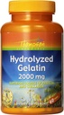 Thompson Hydrolysed Gélatine 2000mg=1 Protéine et collagène d'origine bovine pour le soutien des cellules et des ongles en santé