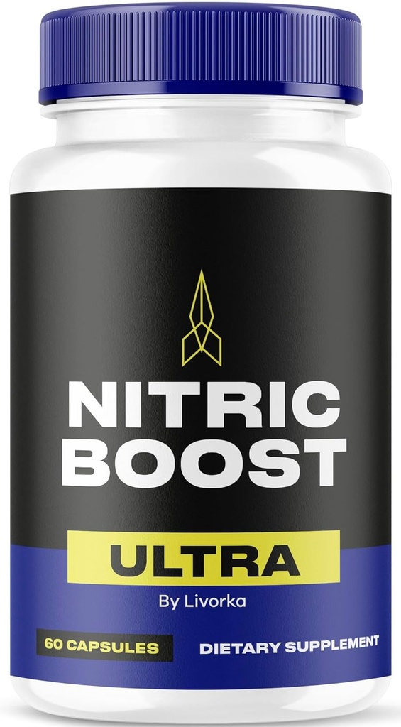 1 Pack - NitricBoost Ultra Kapseln, NitricBoost Ultra Advanced Formula, 60 Kapseln für 1 Monat