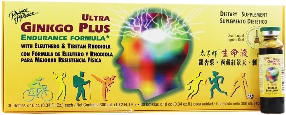 Prince Of Peace - Ultra Ginkgo Plus, 30 fl oz Fläschchen