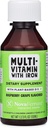 NovaFerrum Delish | Vegan Multivitamin mit Eisen für Kleinkinder, Kleinkinder und Kinder | Immununterstützung | Organic Plant-Based D-3 | Gluten Free | Vegan Verified | Sugar Free | 1.69 Fl Oz (50 mL)