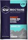 GU Energy Roctane Ultra Endurance Energy Drink Mix, Vegan, Gluten-Free, Kosher und Dairy-Free n-the-Go Energy for Any Workout, 10 Single-Serving Packets, Summit Tea