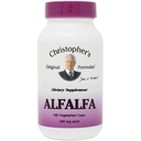 Alfalfa quitte le Dr Christopher 100 VCaps