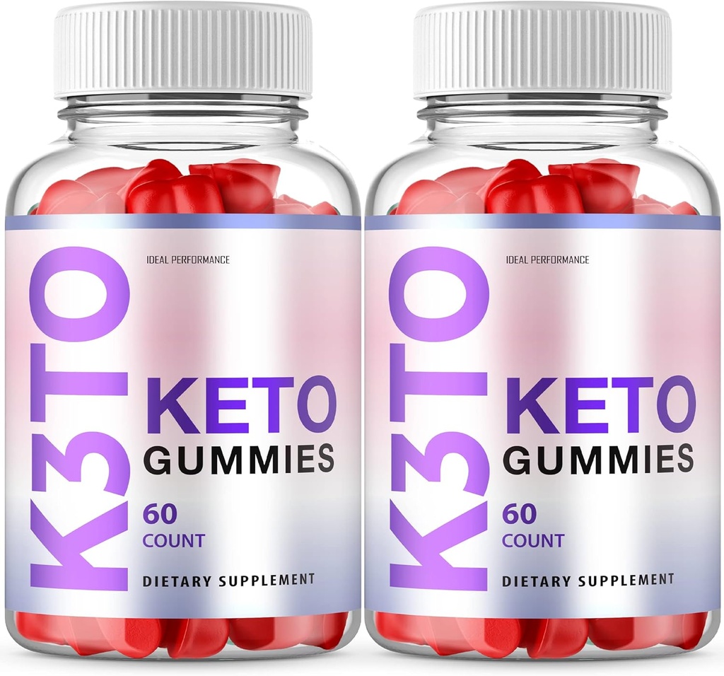 IDEAL PERFORMANCE (2 Pack) K3TO. Ketos Gummies K3TO Gummies K3 bis Gummies (120 Gummi)