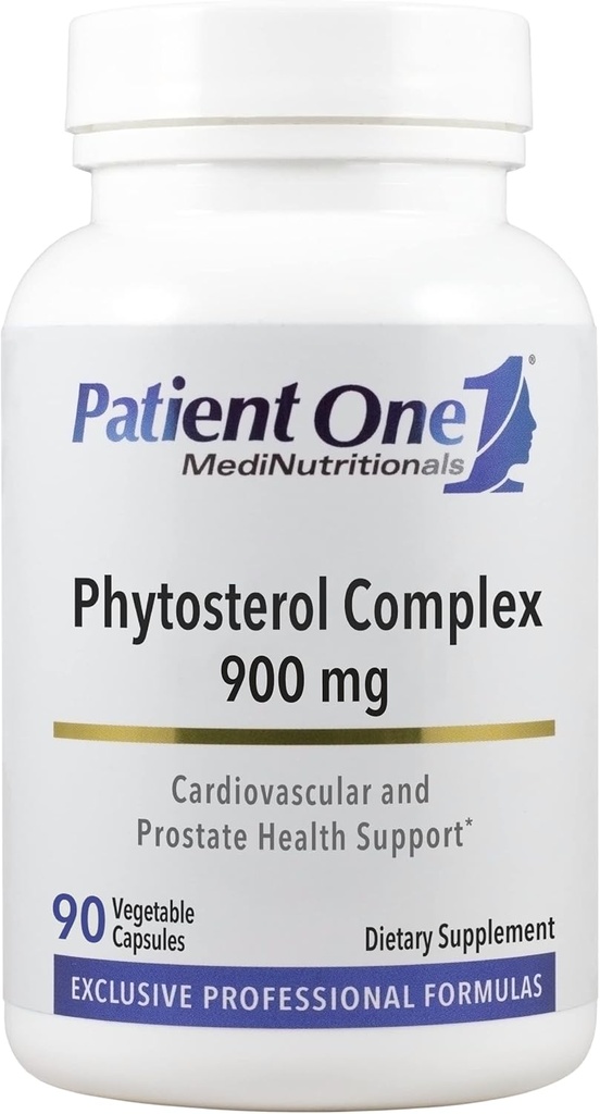 Patiente One Phytostérol Complex 900 mg Un supplément pour soutenir la santé cardiaque et le métabolisme lipidique sain*