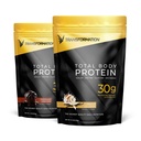 Transformation Schokolade & Vanille Protein Pulver | 30G Multi-Protein Superblend | Collagen Peptide, Egg White & Plant Blend | MCT Oil | BCAA Amino Acids | Probiotics & Enzymes | Low Carb Shake