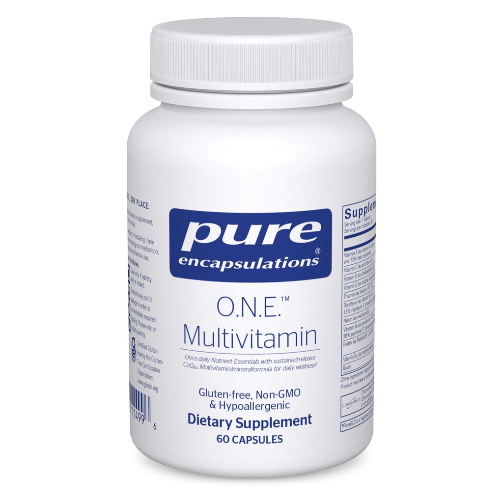 Pure Encapsulations O.N.E. Multivitamin, 60 Capsules